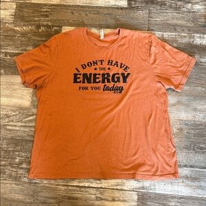 Orange Graphic T-Shirt